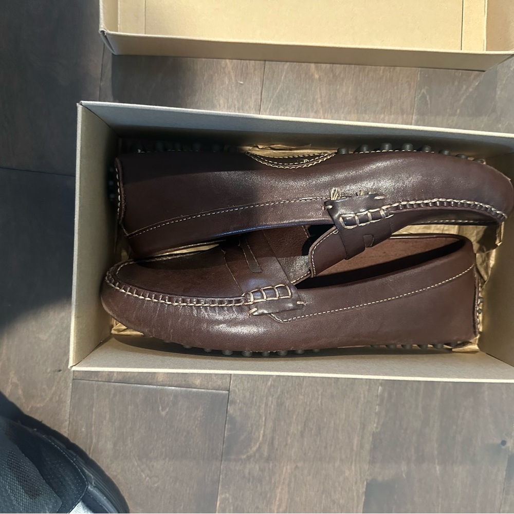 Cole Haan Tan driver loafer